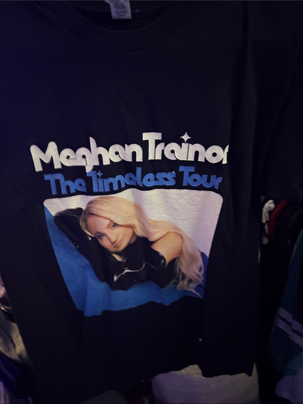 Gildan Black Meghan Trainor 'The Timeless Tour' Graphic Tee